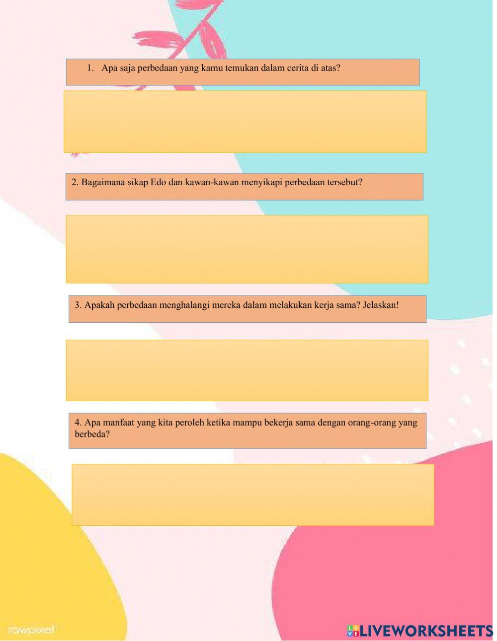 LKPD Tema 2 Sub Tema 2 Pembelajaran 2