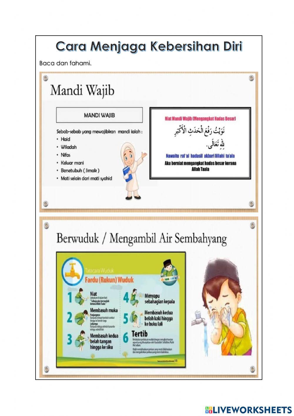 Menjaga Kebersihan Amalan Hidupku 2