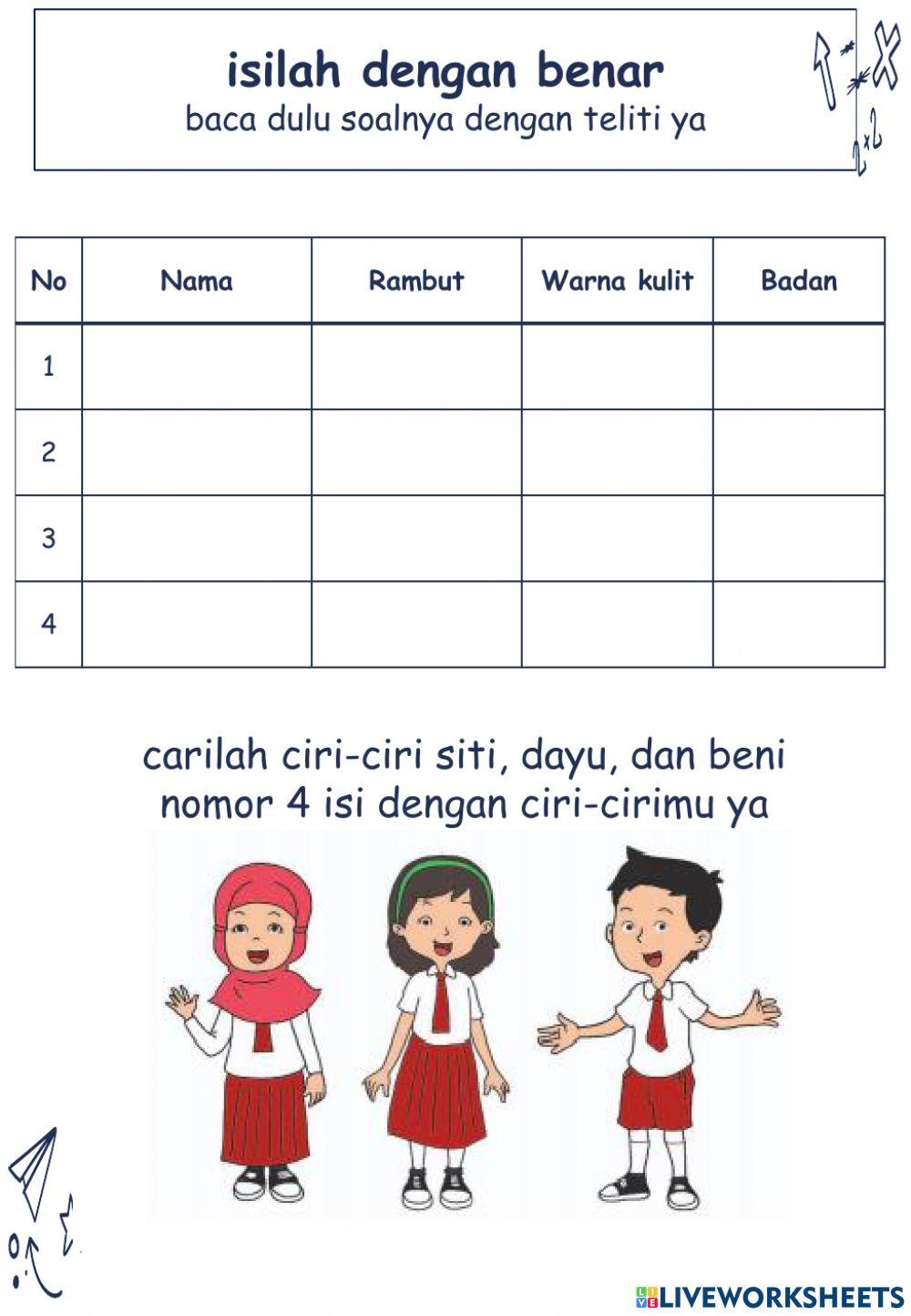 Penilaian Tema 1 Subtema 4