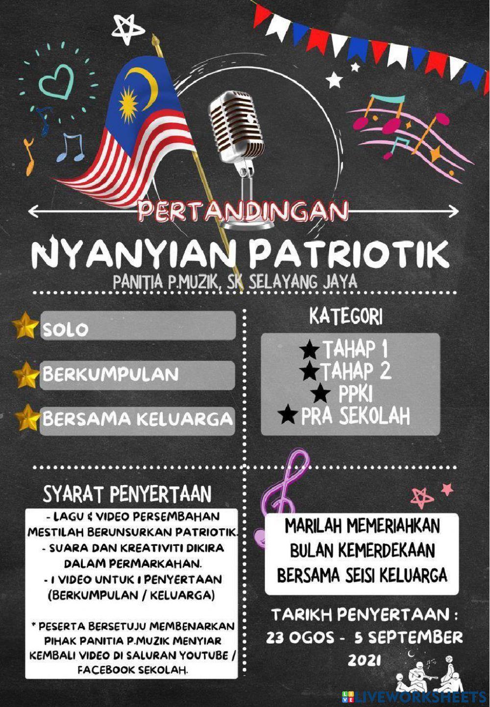 Lagu Patriotik - Bulan Kemerdekaan