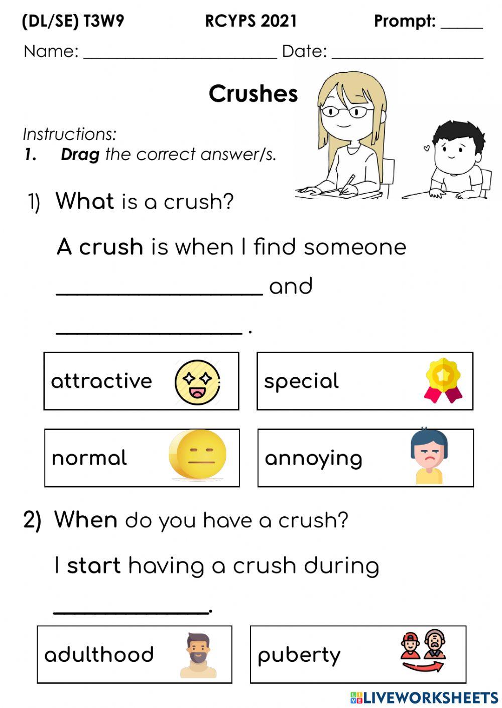 Crushes and Personal Space