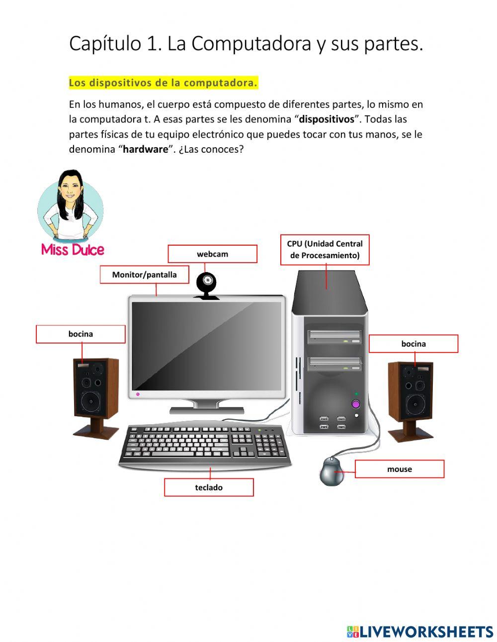 Los dispositivos de la computadora