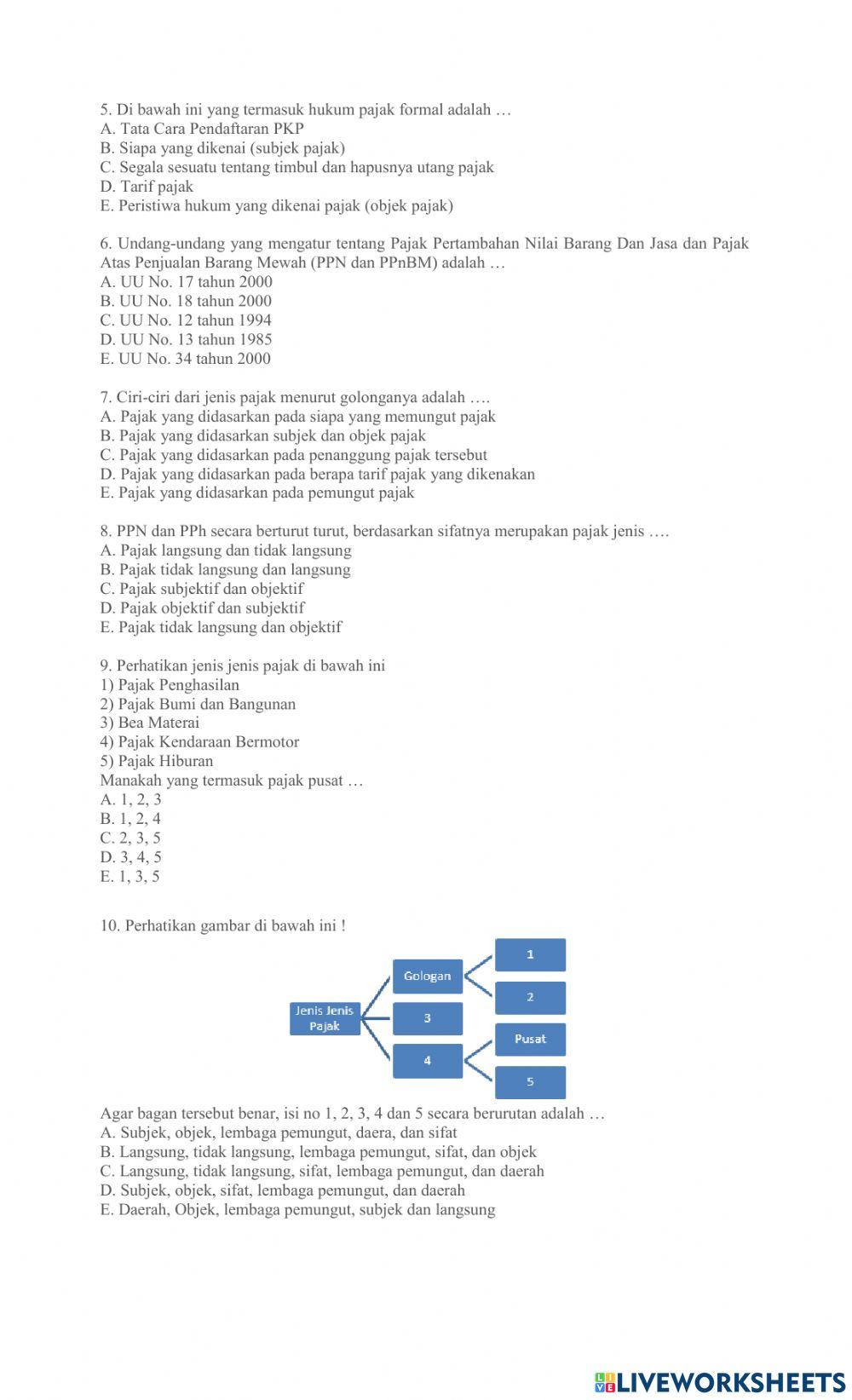 Lkpd administrasi pajak