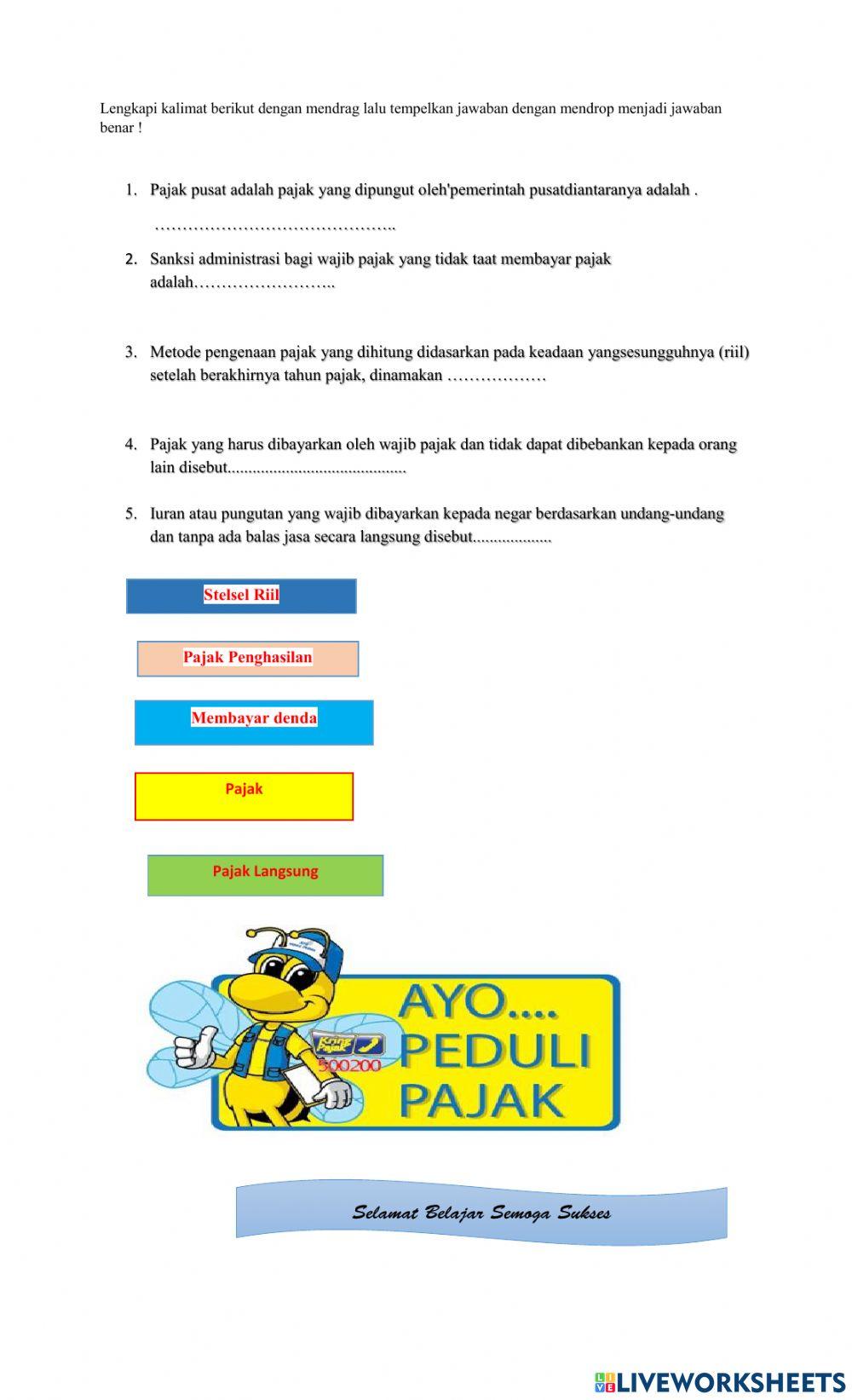 Lkpd administrasi pajak