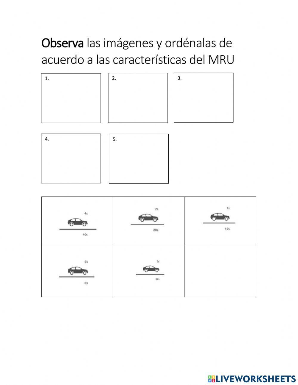 Movimiento rectilíneo uniforme