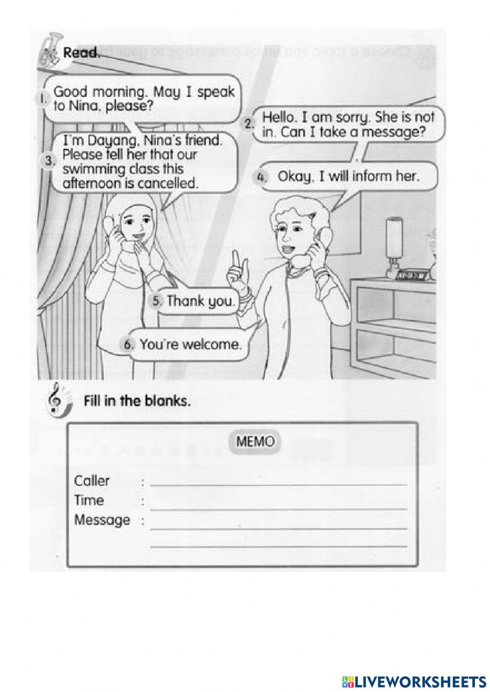 Communication (Memo)