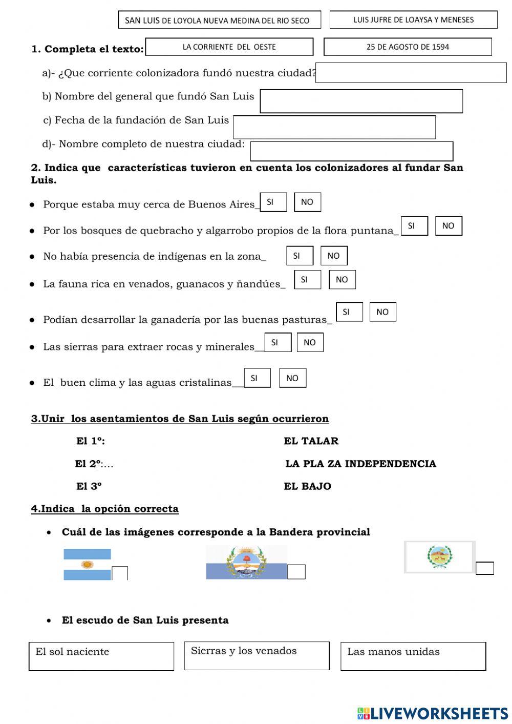 Fundacion de San Luis