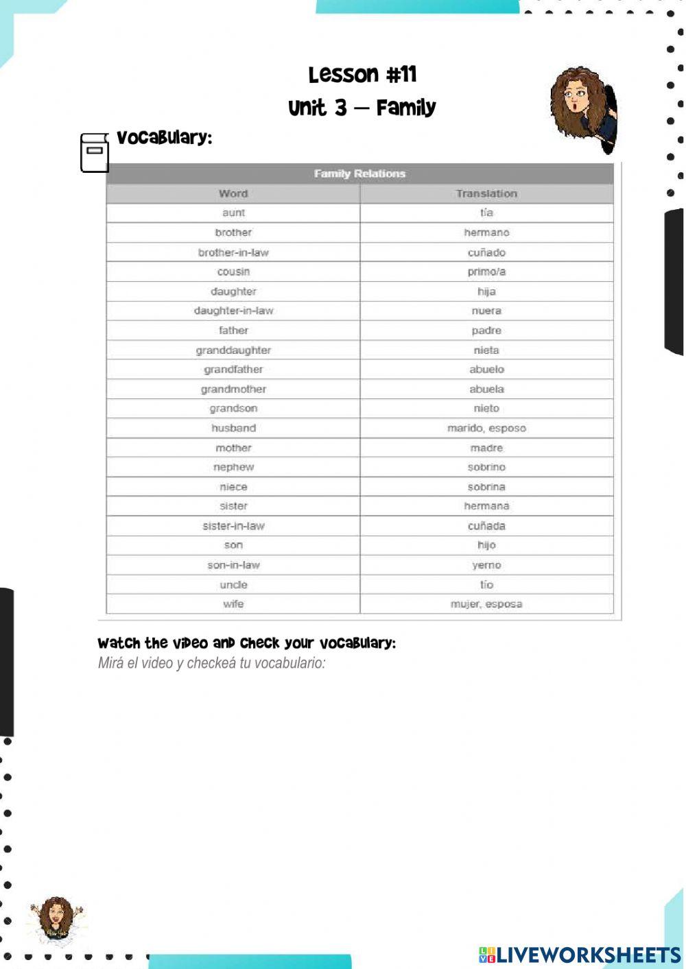 FinEs English II - Lesson 11