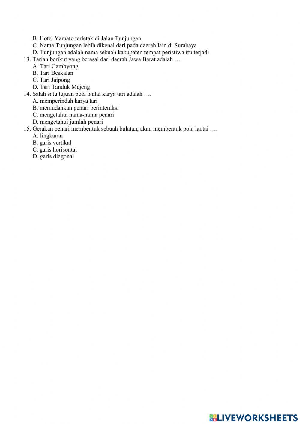 Ulhar tema 2 subtema 2 kelas 6