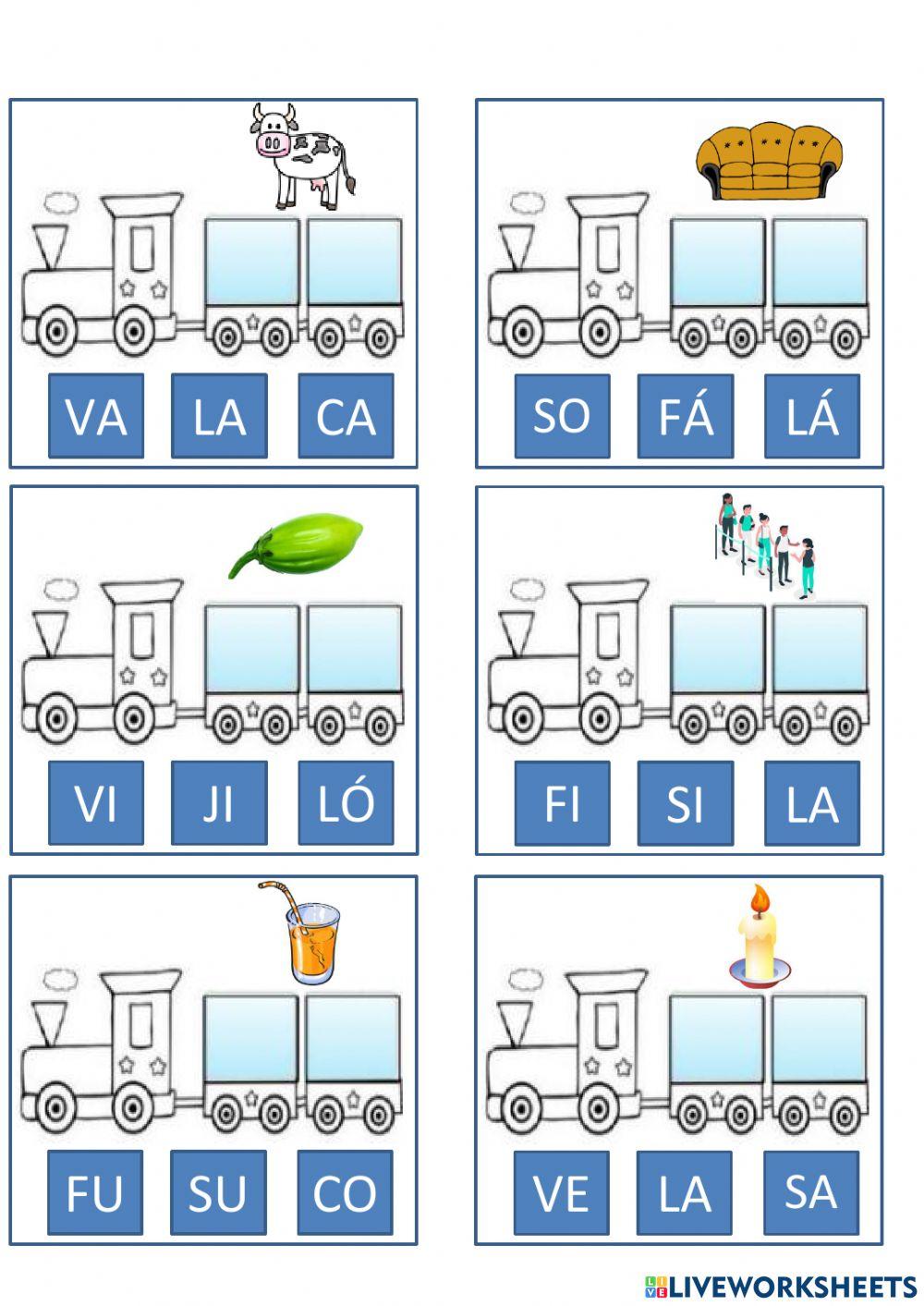 Jogo do trenzinho - f j l s v