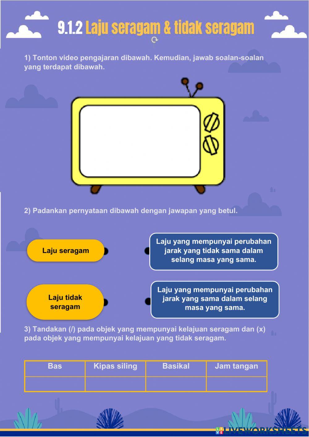 Laju seragam dan tidak seragam