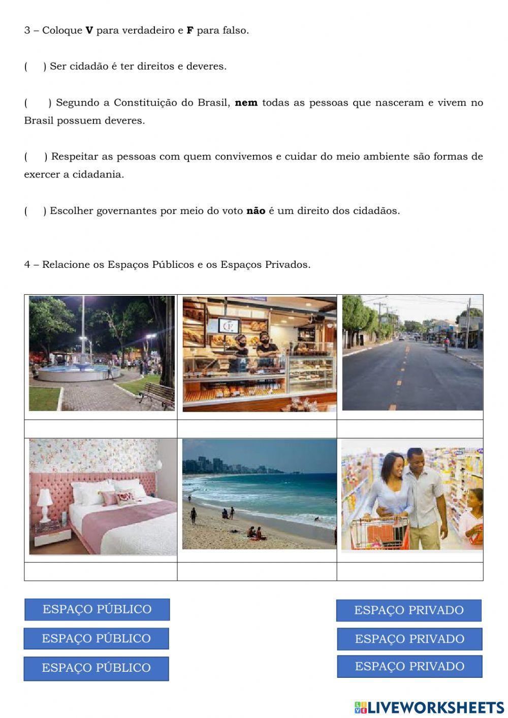 Avaliação de História e Ciências Sociais