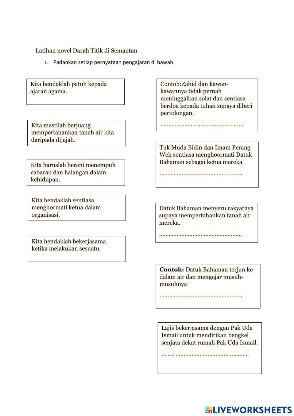 Darah Titik di Semantan