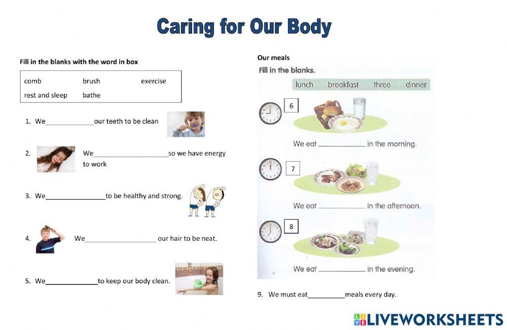 Caring for Our Body Part 1