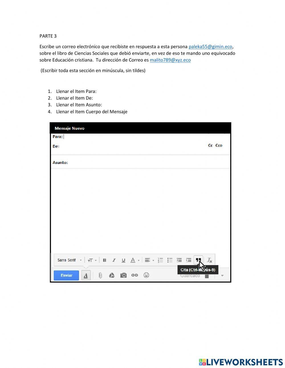 El Correo Electrónico