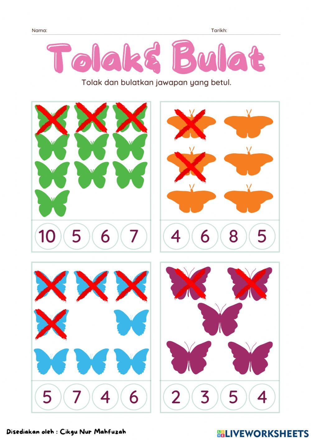 Operasi Tolak Tanpa Mengumpul Semula