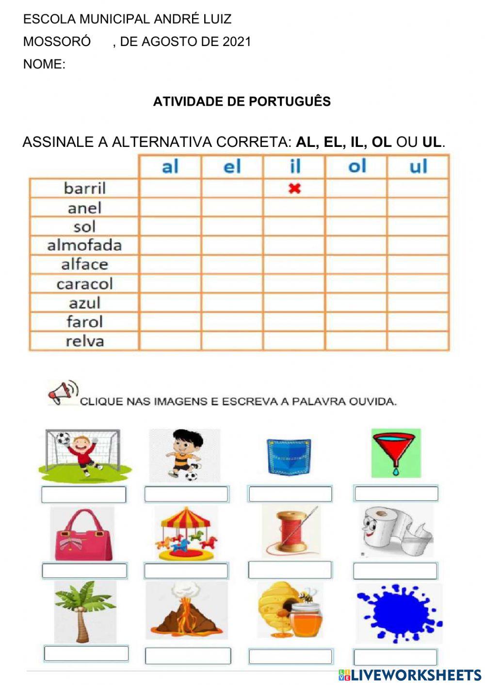 Atividade de português-  25-08-21