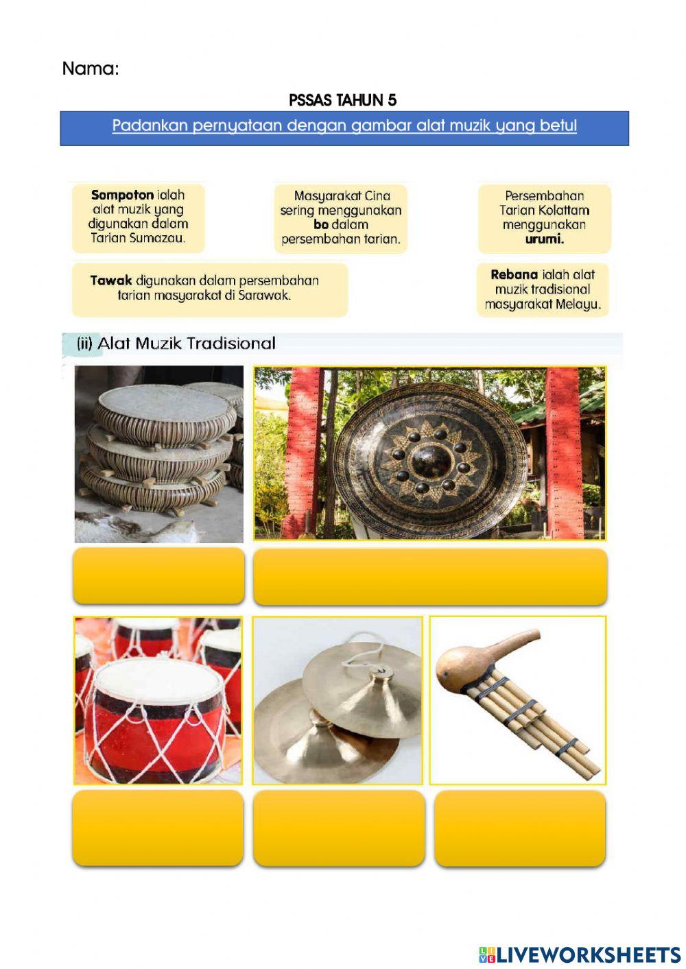 Alat muzik tradisional