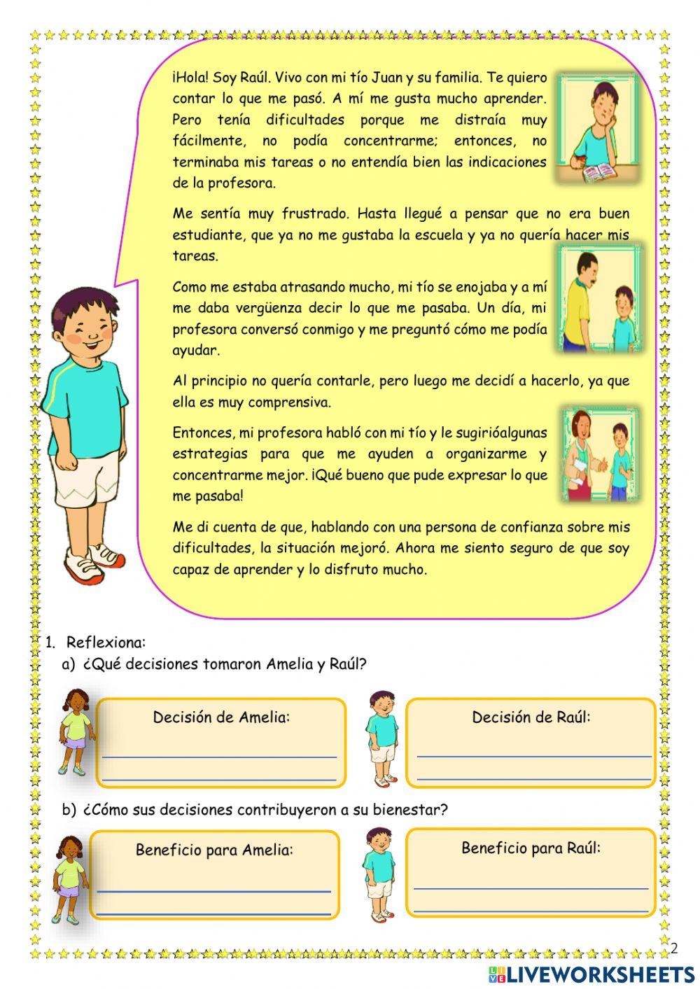 Las decisiones y el bienestar