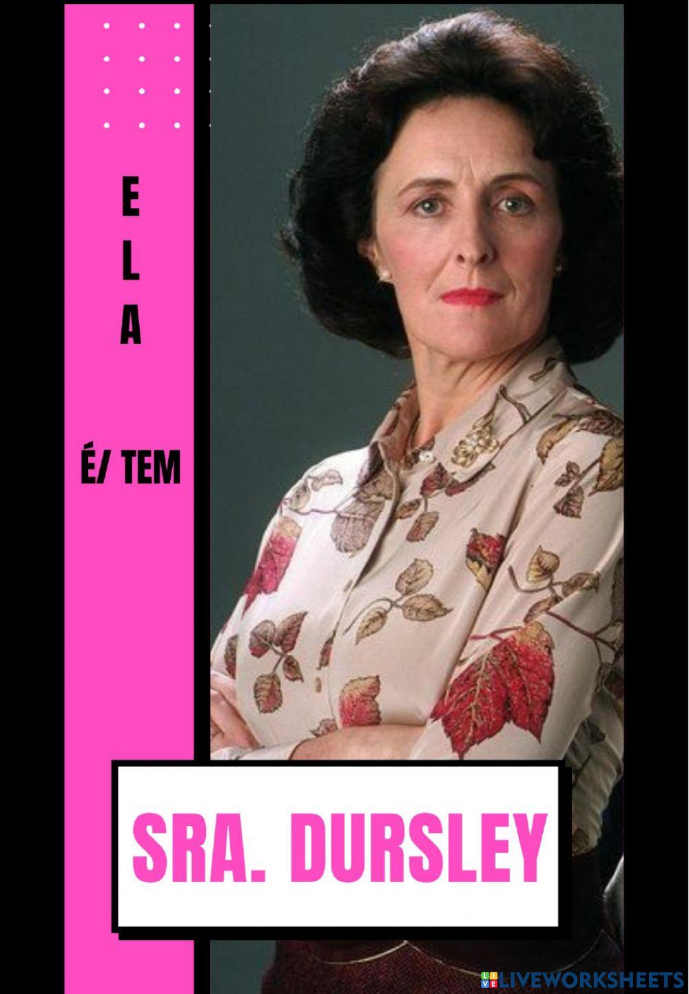 Caracterizando os Dursley