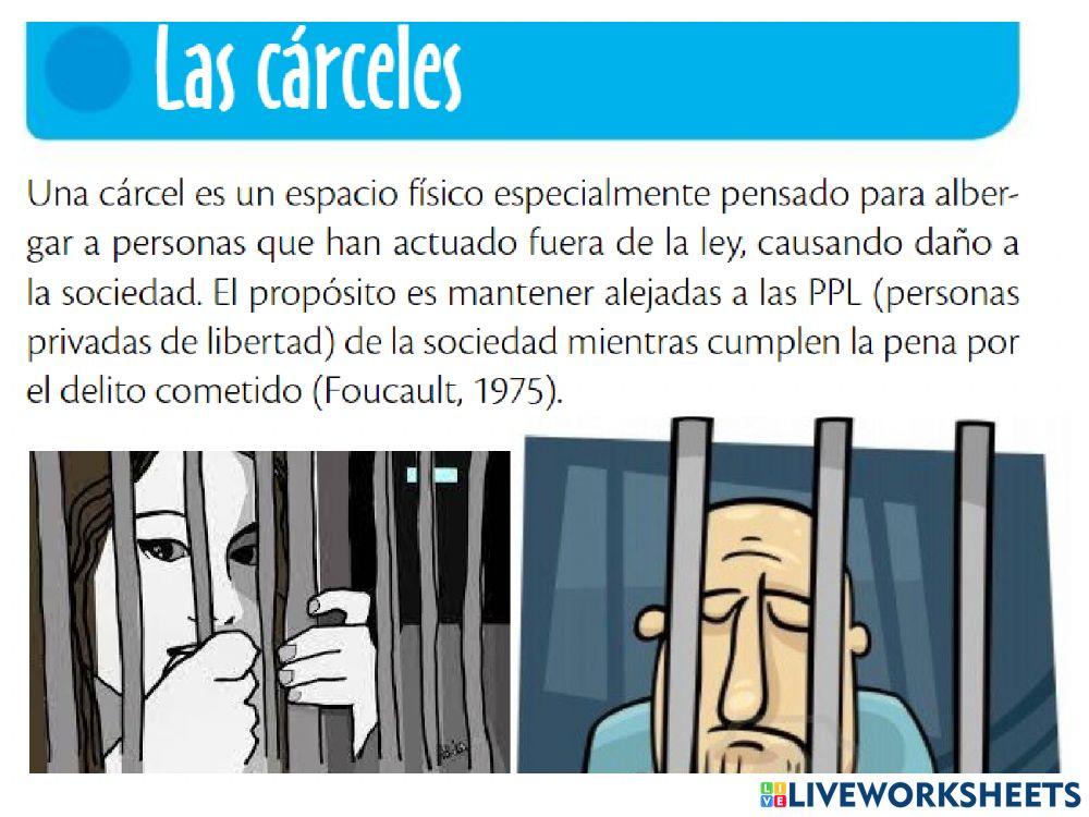 Justicia y derechos cárceles