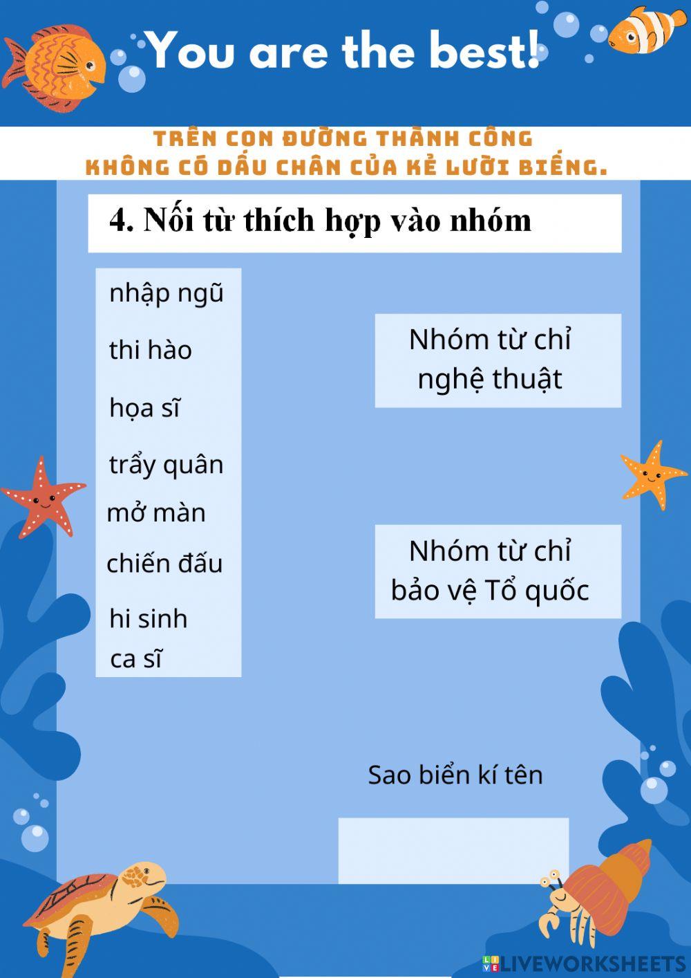 Ôn tập Tiếng Việt