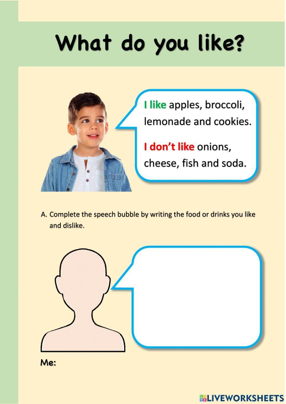 What do you like to eat?