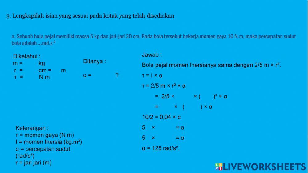 Ulangan harian 1 kelas XI