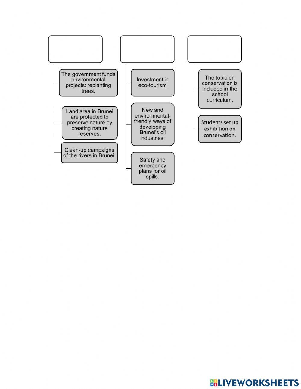 Brunei's natural resources -Scarcity
