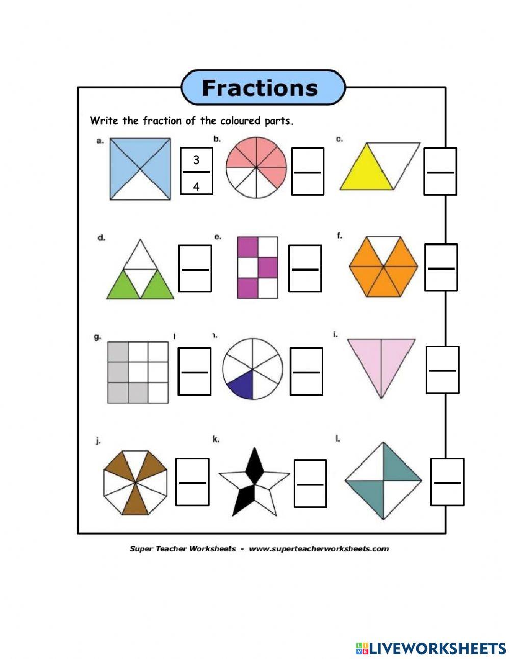 Fractions: Numerator and Denominator