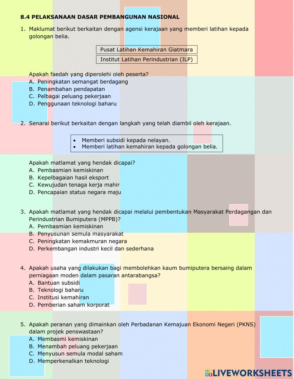 Bab 8 : membina kemakmuran negara