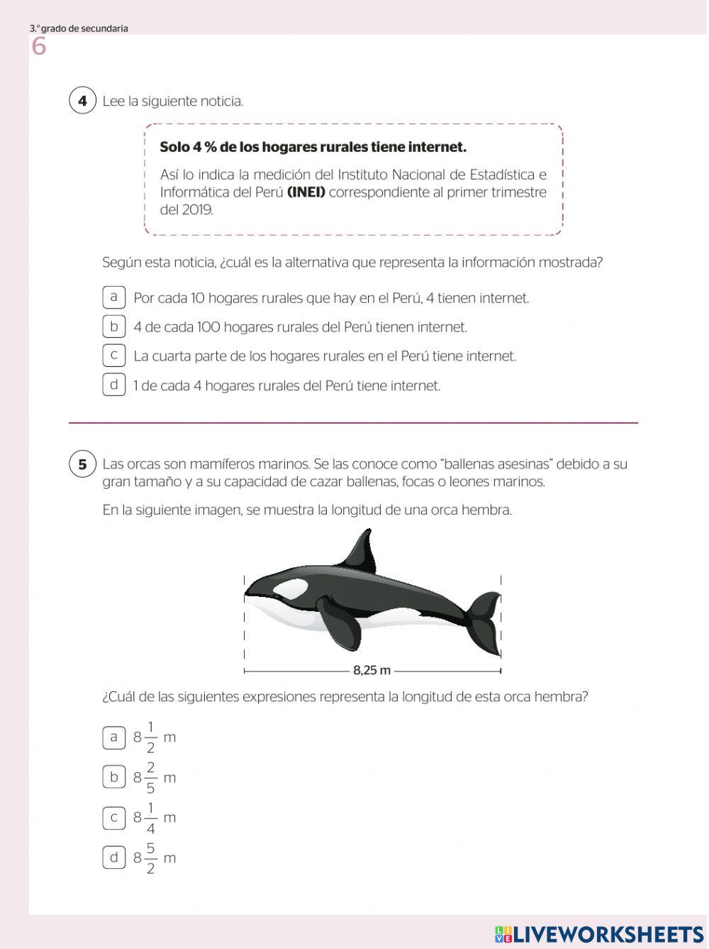 Evaluación diagnóstica 3ro de de secundaria parte 1