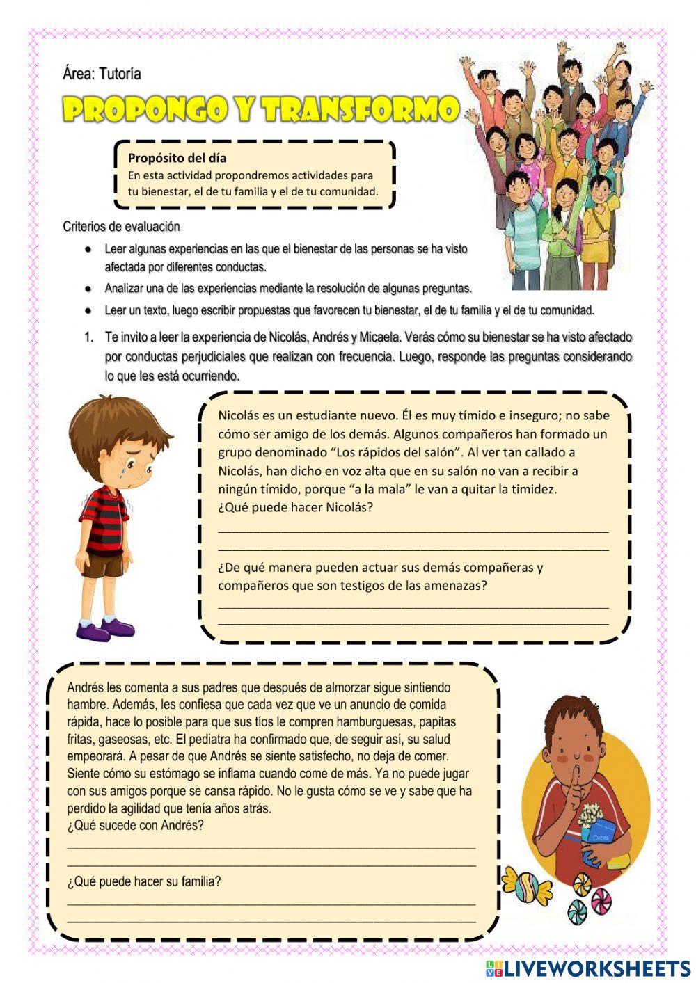 Propongo y transformo