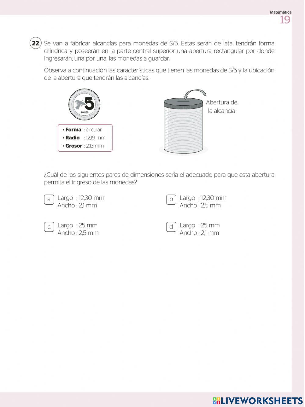 Evaluación diagnóstica 3ro de de secundaria parte 2