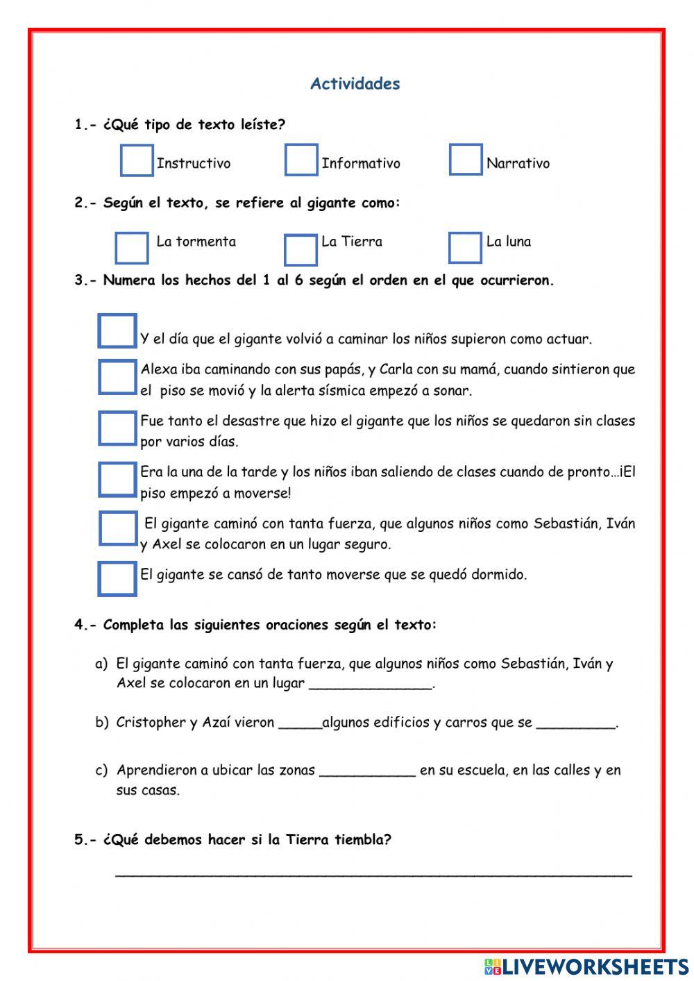 El movimiento de un gigante