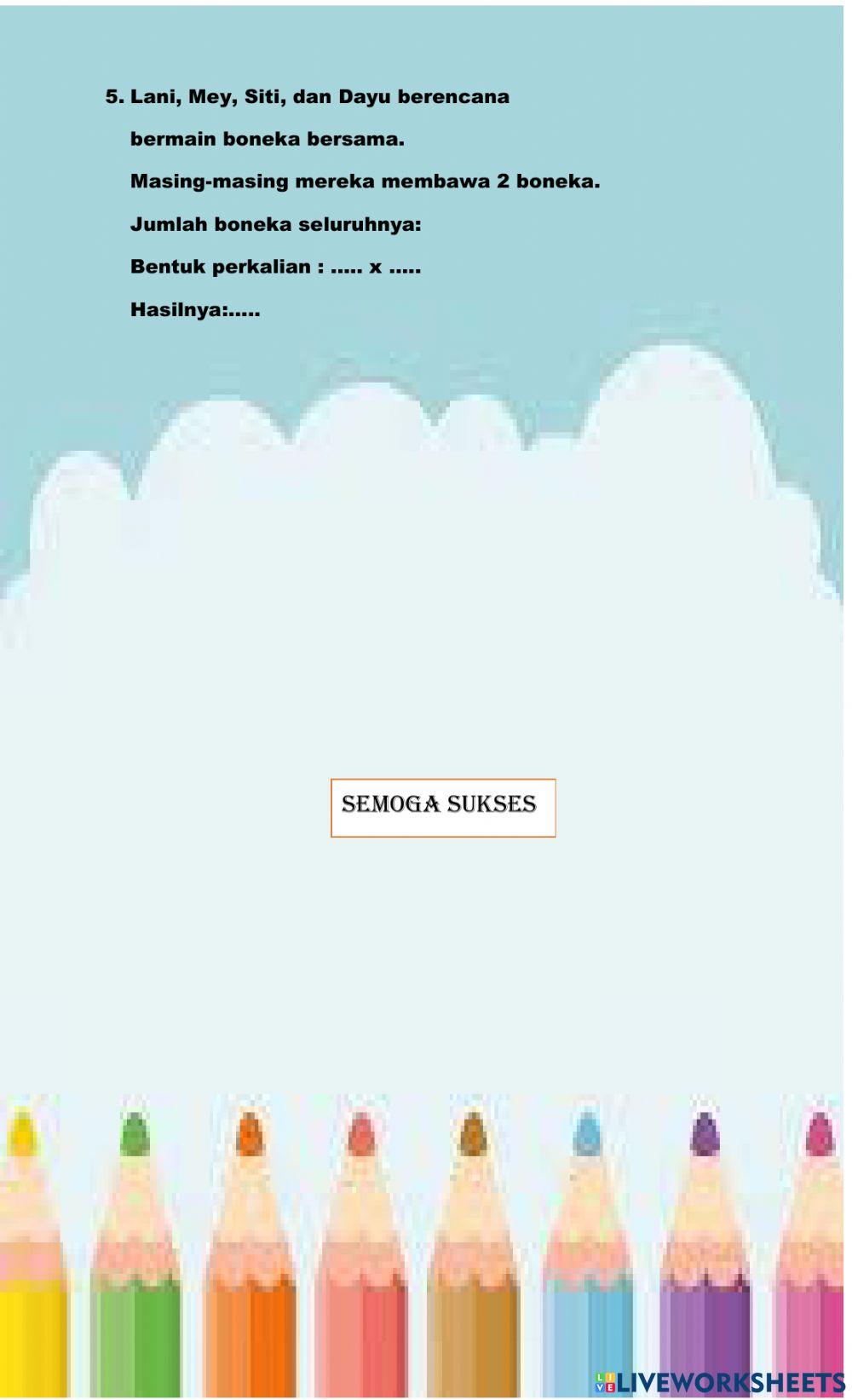 Perkalian penjumlahan berulang