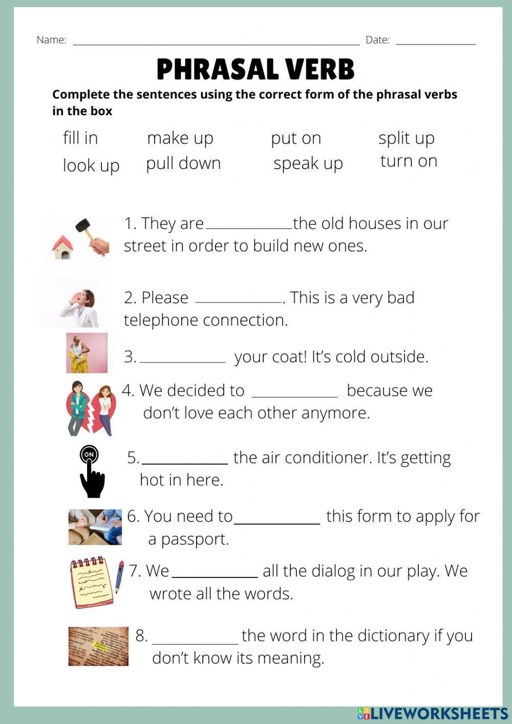 liveworksheet unit 4