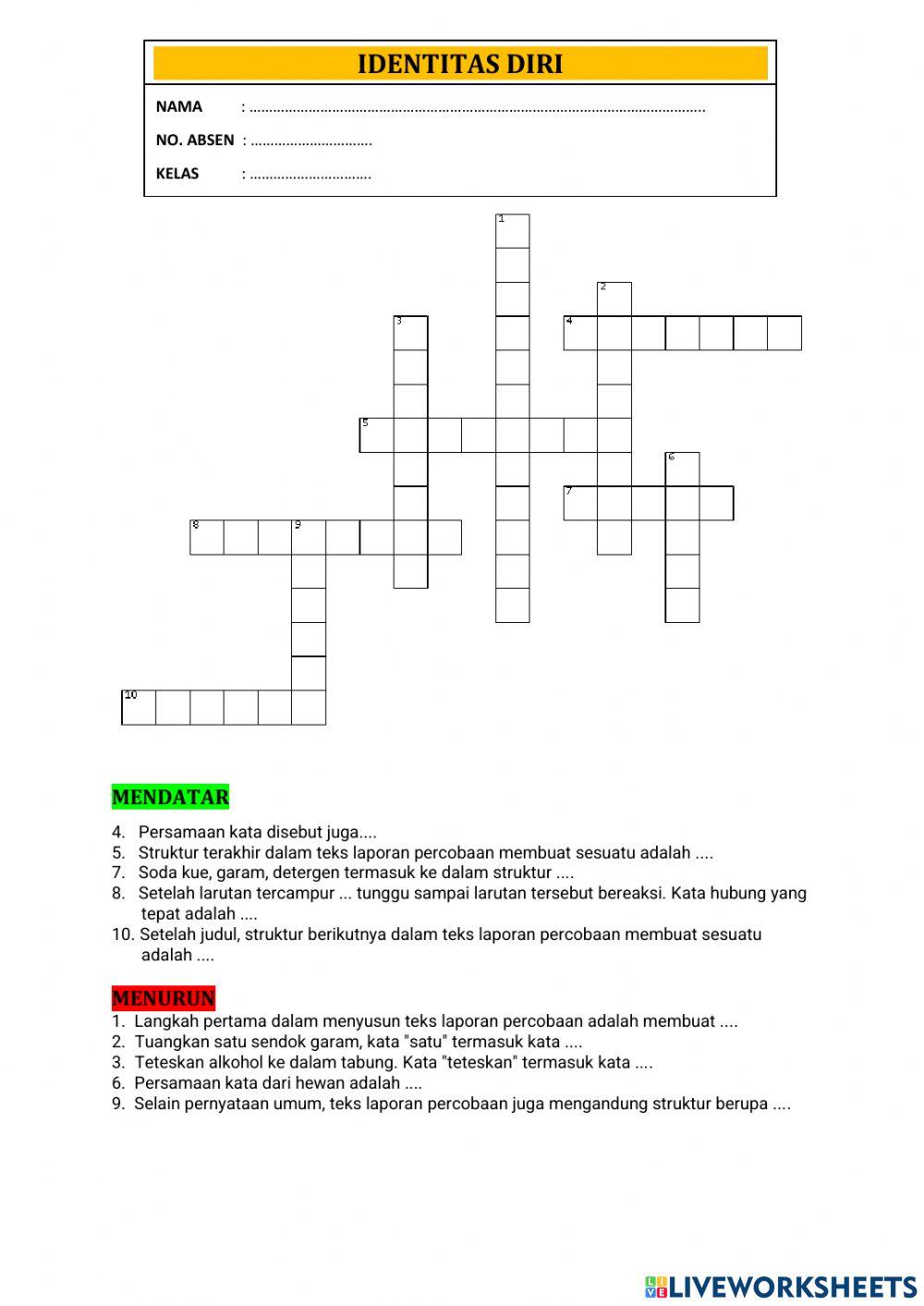 Tts laporan percobaan