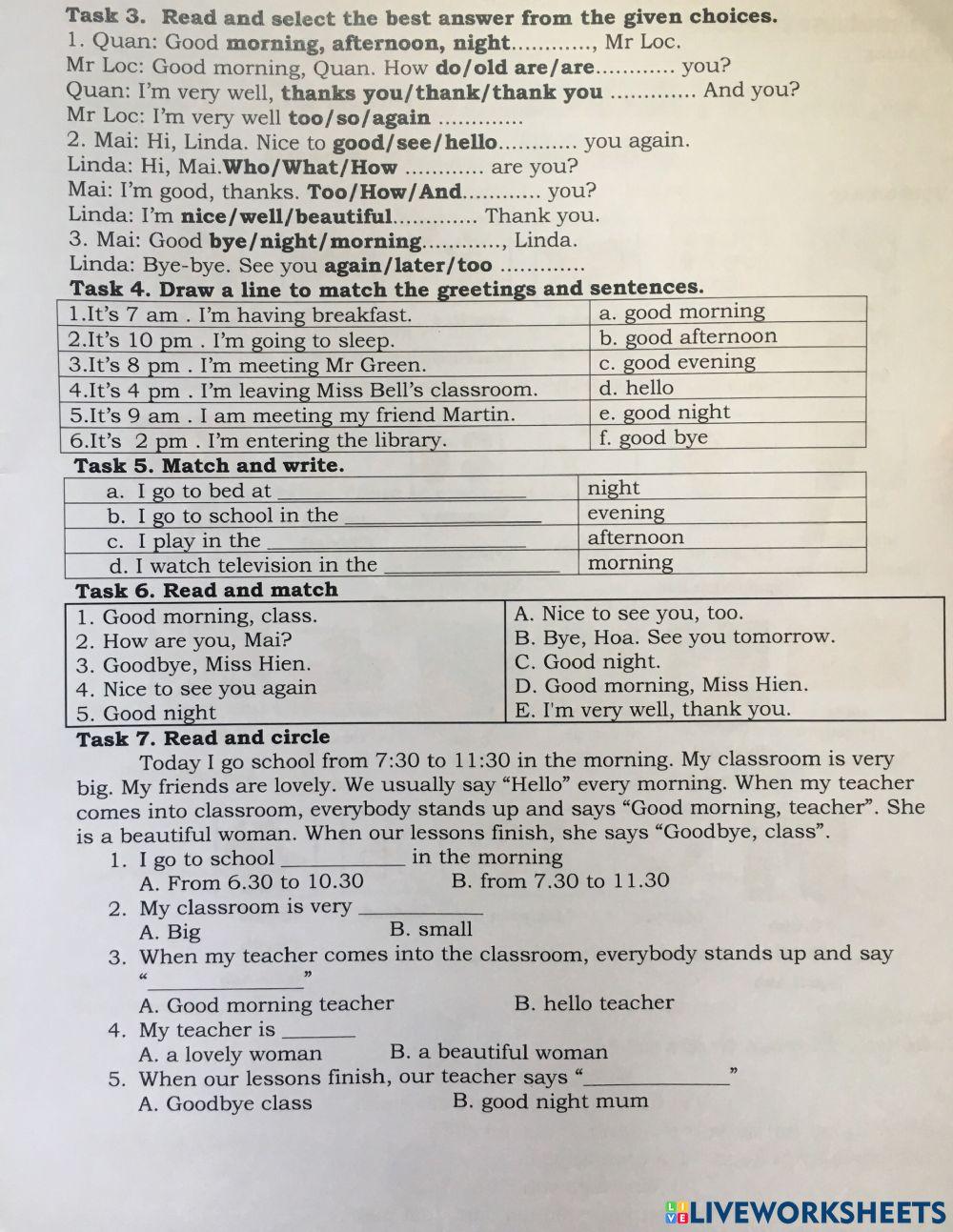 Nice to see you again