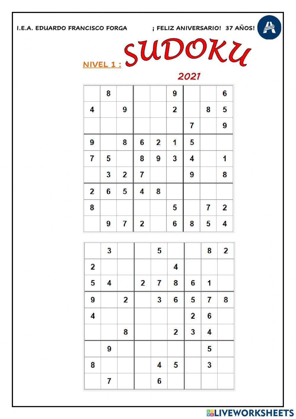 Sudoku - FORGA