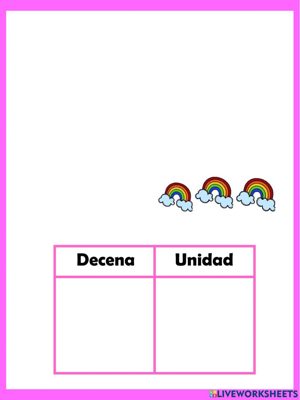 Decenas y Unidades