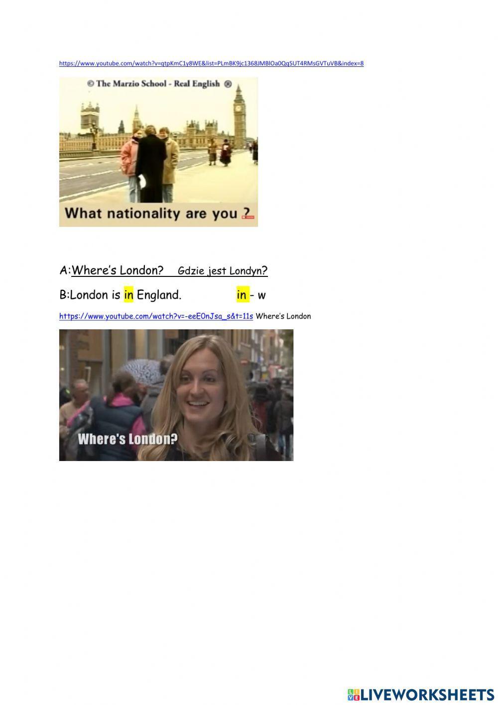 L105Where are you from?