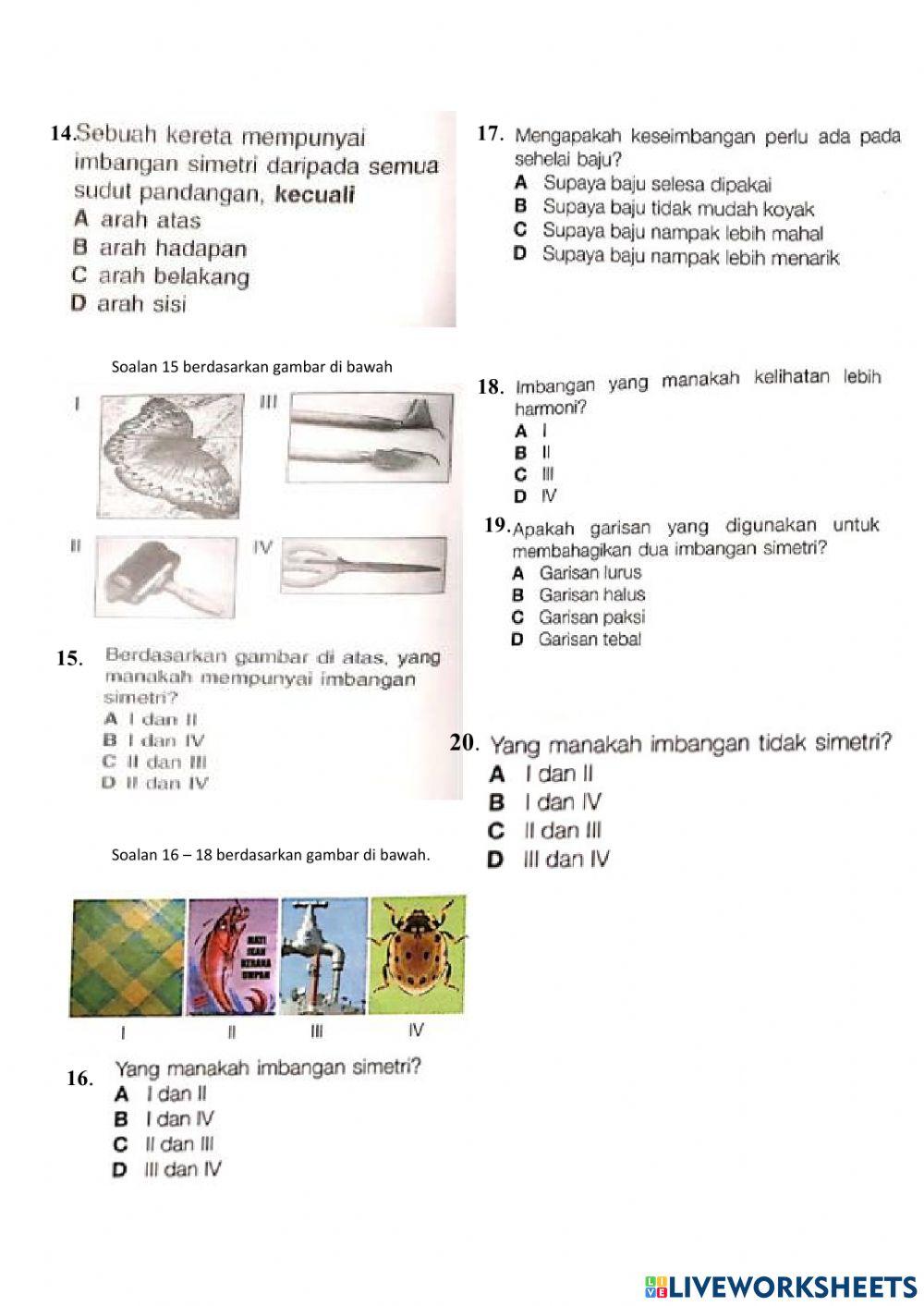 Pendidikan Seni (T1): Keseimbangan