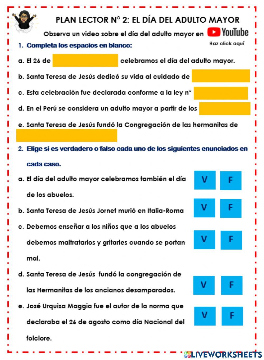 Día del adulto mayor