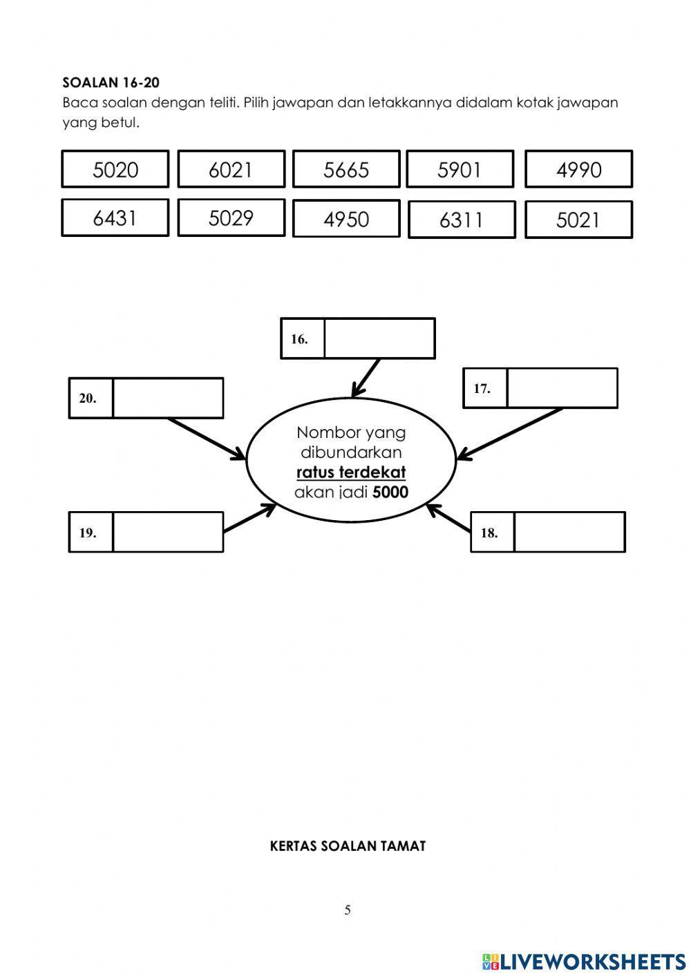 Matematik tahun 3 k2