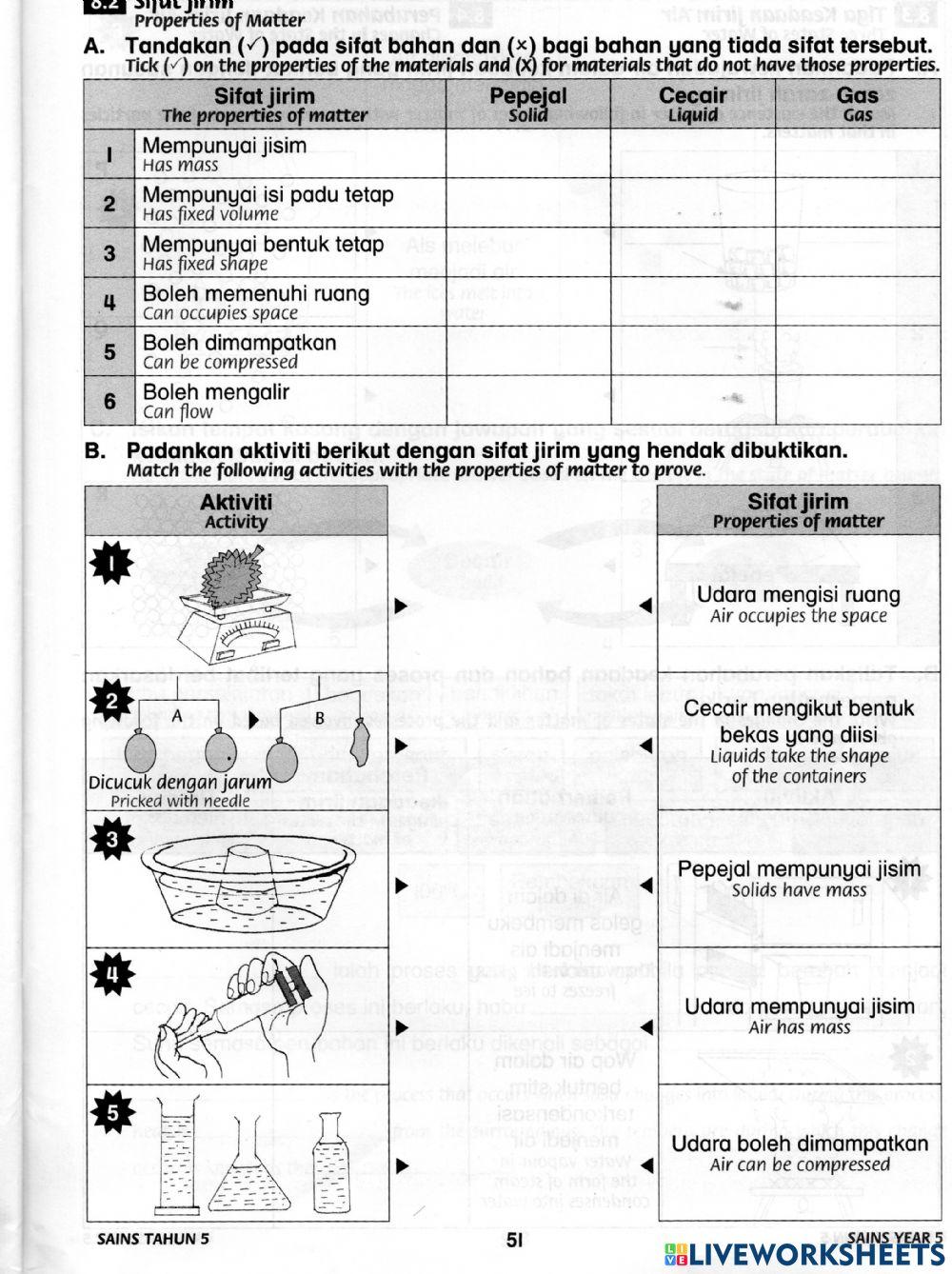 Matter-Jirim 2 sains tahun 5