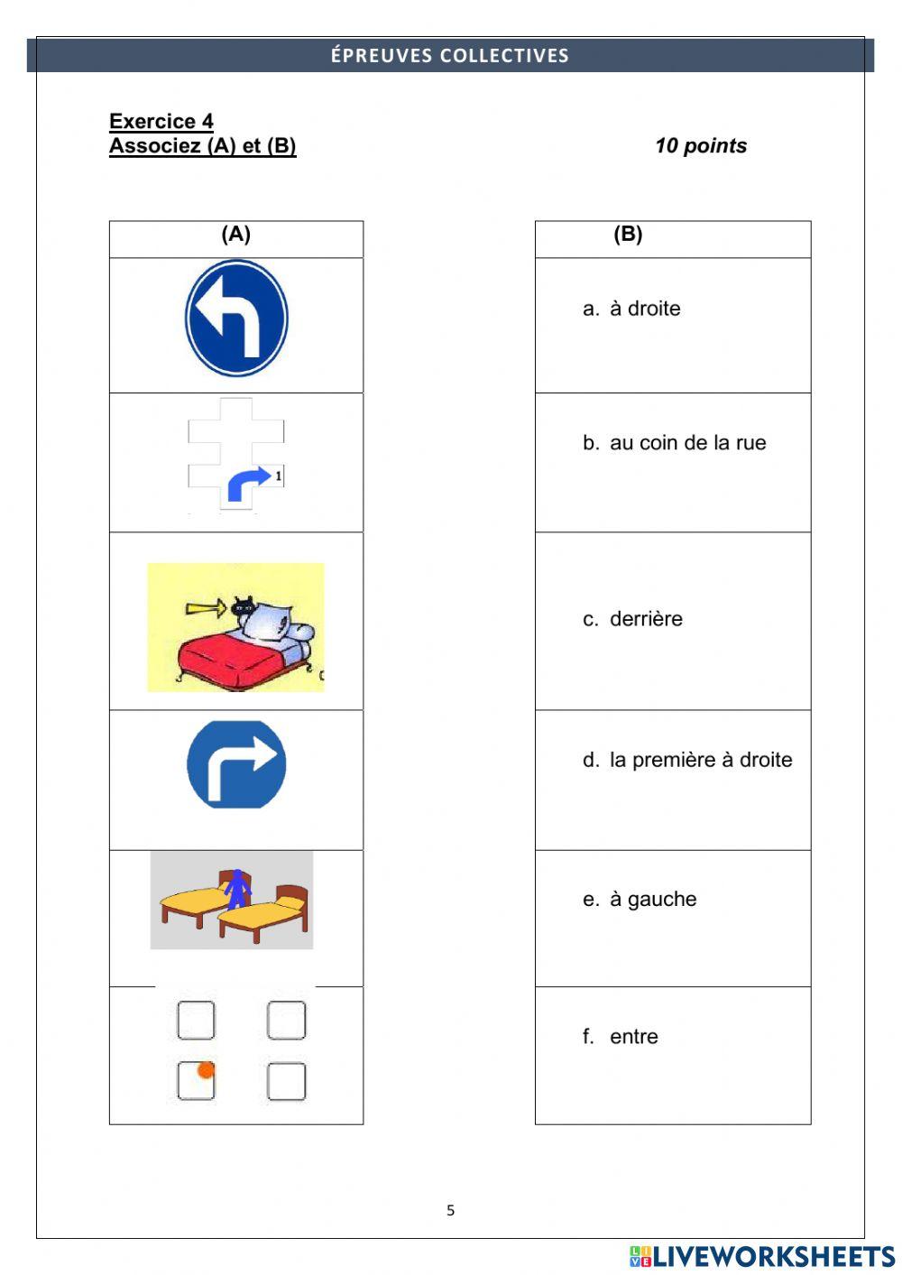Les Prépositions de lieu