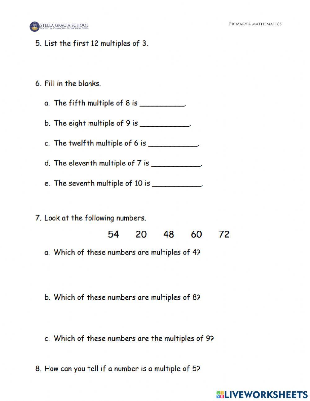 Worksheet 3-Chapter 2