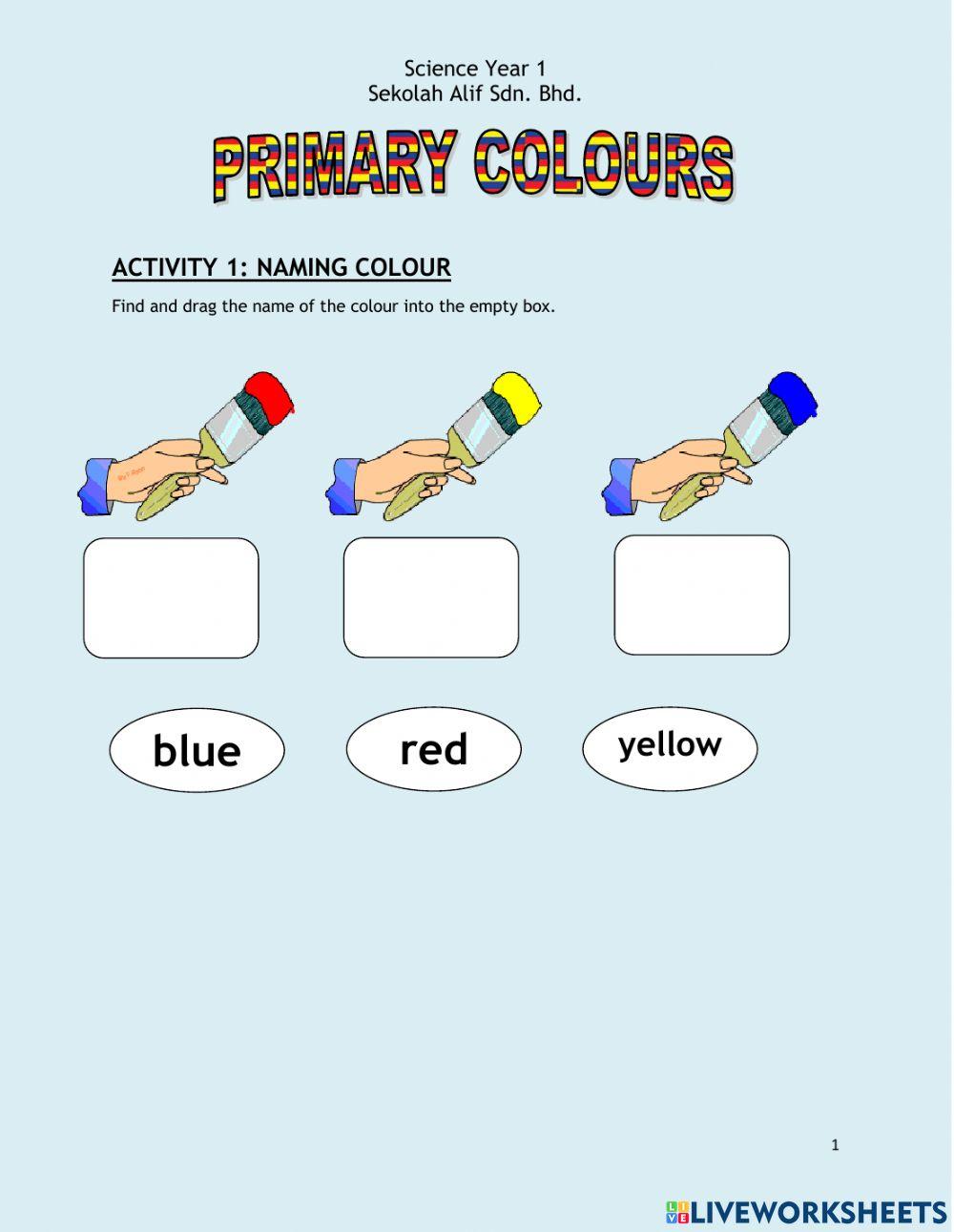 Primary colour