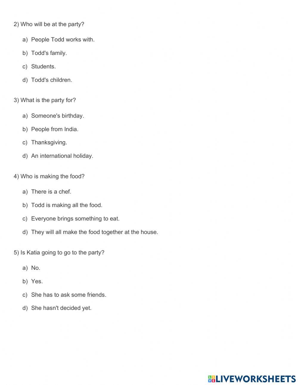 ASSESSMENT INSTRUMENT - 12th GRADES